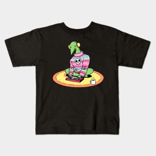 Lofi Lizard Beats Kids T-Shirt